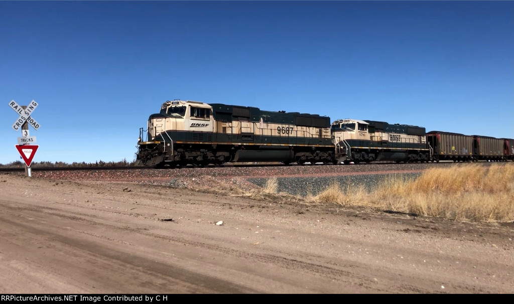 BNSF 9687/9786